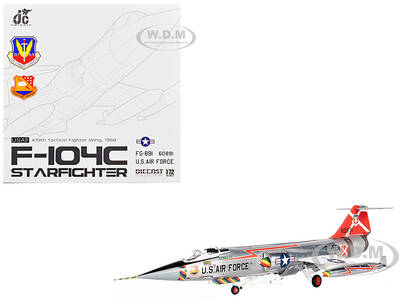 Lockheed F-104C Starfighter Fighter Aircraft 479th Tactical Fighter Wing (1958) United States Air Force 1/72 Diecast Model by...