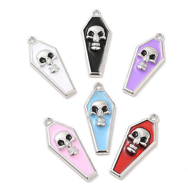 Alloy Enamel Pendants