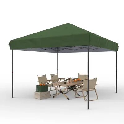 Garvee 10'x10' Pop-Up Canopy - Waterproof & UV Resistant Commercial Instant Tent for Outdoor Events, Farmer Market, Party, Pa...