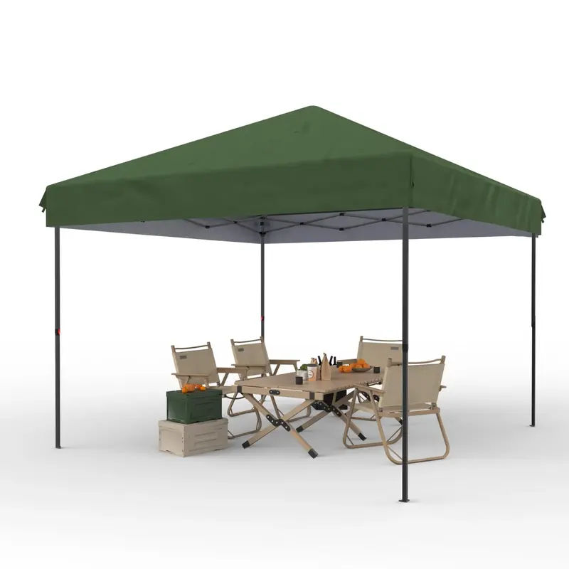 Garvee 10'x10' Pop-Up Canopy - Waterproof & UV Resistant Commercial Instant Tent for Outdoor Events, Farmer Market, Party, Pa...