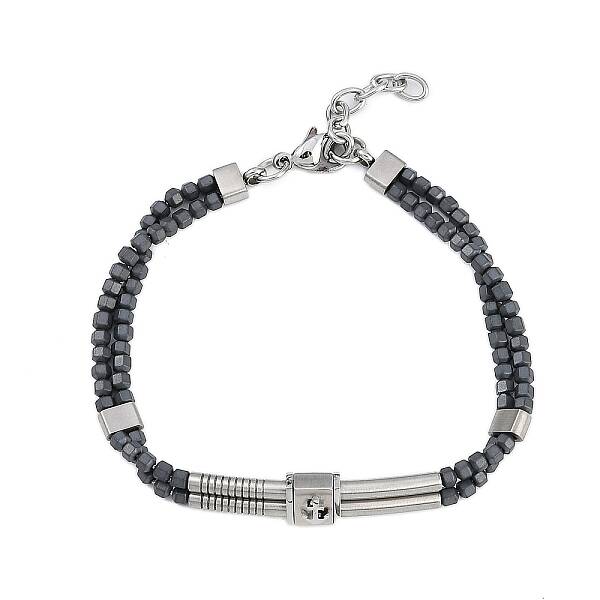 Synthetic Non-magnetic Hematite Beaded Bracelets