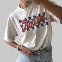 Retro Checkered America Shirt, Vintage America Shirt For Women, 4th Of July Tee, Checkered America Tee, American Patriotic US...