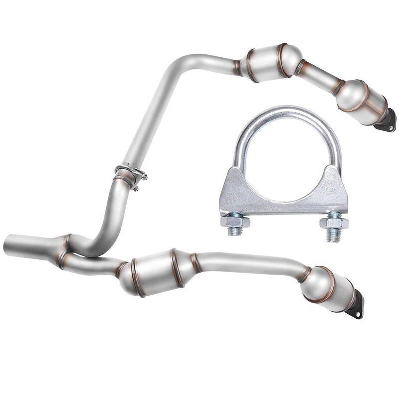YITAMOTOR® Catalytic Converter Compatible with 2007-2009 Jeep Wrangler JK 3.8L Direct-Fit Stainless Steel (EPA Compliant)