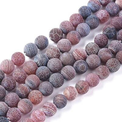 Natural Weathered Agate Beads Strands