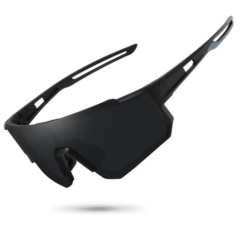 Professional Sports Sunglasses, Windproof Polarized Sunglasses for Men and Women, Fishing, Baseball, Running, Sports Sunglass...