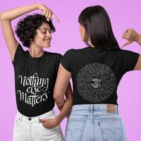 [RockBand T-Shirt] Both Sides Nothing Else Matters Song Lyric Rock Band Music T-shirt, Hoodie, Tank Top. Unisex Cotton Graphi...