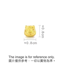 'Hello Kitty' 999.9 Gold Single Earring