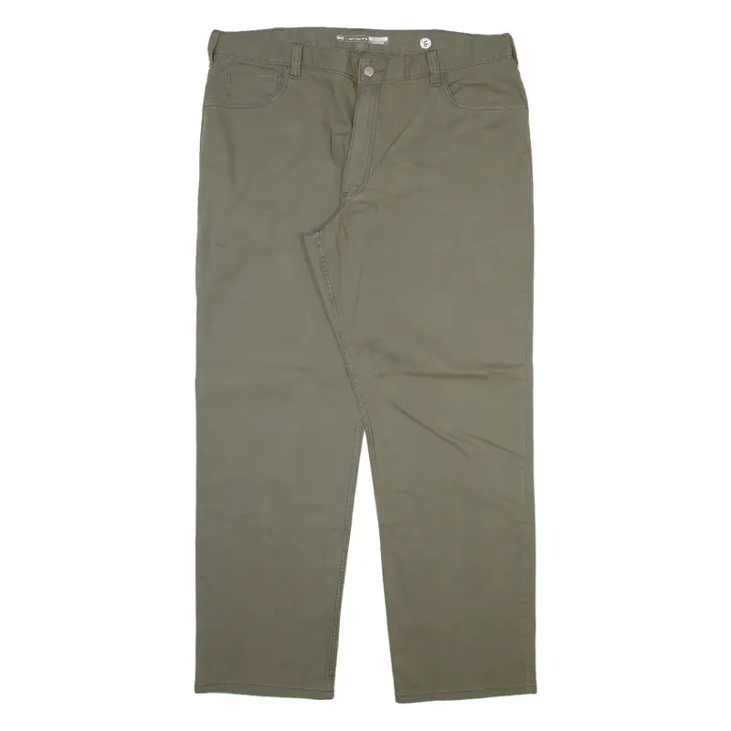 CARHARTT Mens Trousers Grey Relaxed Straight W36 L31