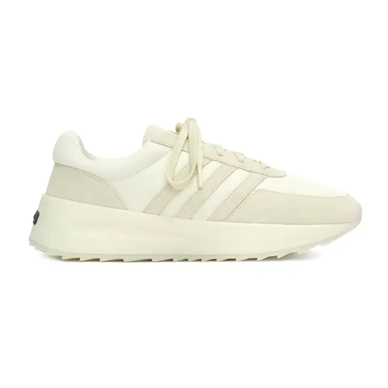 adidas Mens Fear Of God X Athletics Los Angeles Lace Up Sneakers Shoes Casual - Off White