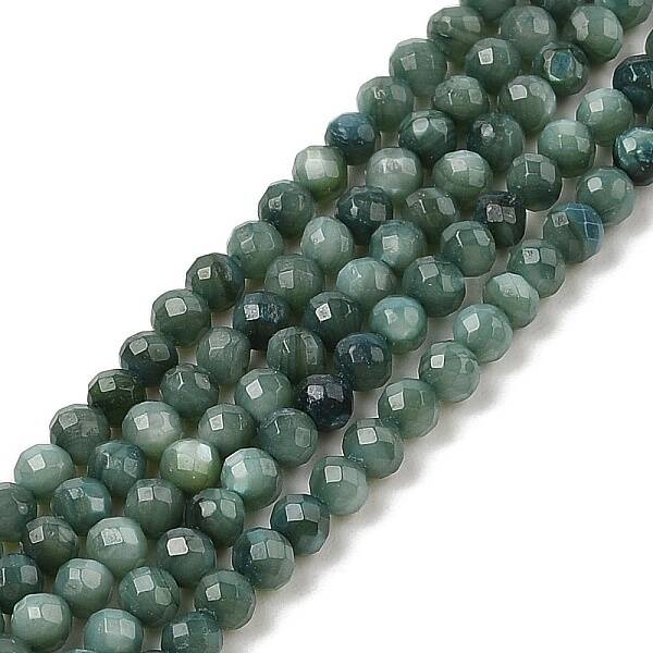 Natural Freshwater Shell Dyed Beads Strands