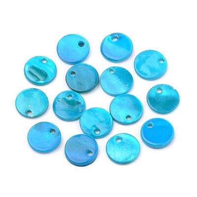 Spray Paint Freshwater Shell Charms