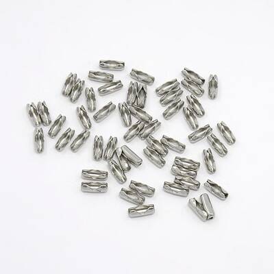 Tarnish Resistant 304 Stainless Steel Ball Chain Connectors