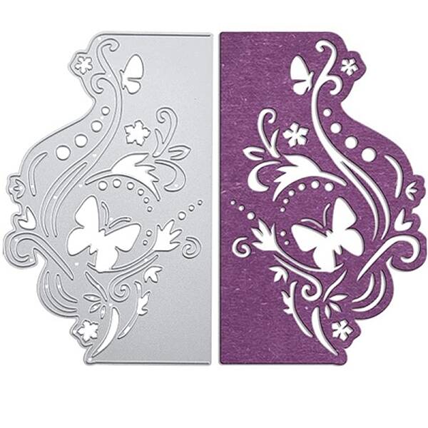 Floral Design Carbon Steel Cutting Dies Stencils
