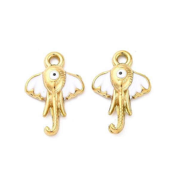 304 Stainless Steel Enamel Pendants