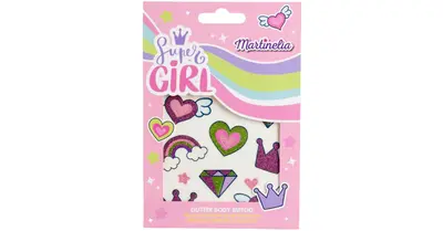 Martinelia Super Girl Glitter Body Tattoo For Kids