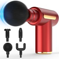 MINI portable digital display fascia gun convenient electric massager LED display six adjustable silent fascia gun ultra-long...