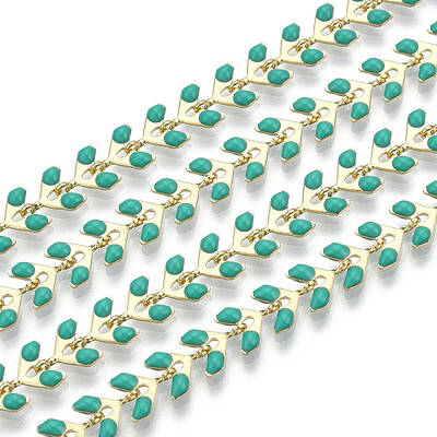 Brass Cobs Chain