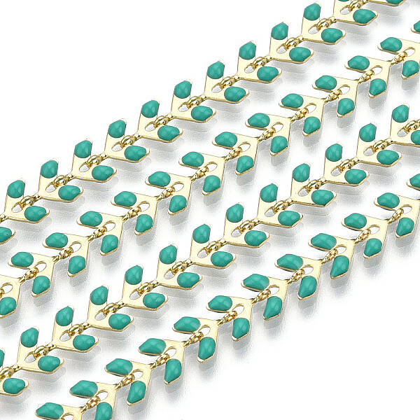 Brass Cobs Chain