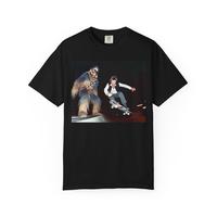 Funny Movie Shirt Cotton Graphic Tee for Fans - Heavyweight 6oz 100% Cotton for Solid Colors Double-Stitched Sleeves Crew Nec...