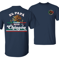 El Papá Más Chingón Shirt – Funny Mexican Dad Tee with Eagle & Flag Colors, Trending Father's Day Gift – tiktok shop s...