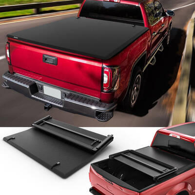 OEDRO 6.5FT Soft Tri-Fold Tonneau Cover | Weatherproof Easy Install | Fits 2015-2025 Ford F-150 6.5FT Bed (Excludes Raptor) |...