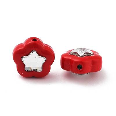 Spray Painted Alloy Bead