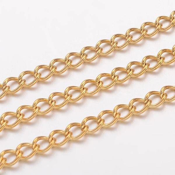 Ion Plating(IP) 304 Stainless Steel Twisted Chains