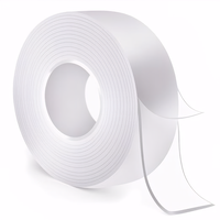 Double Sided Tape Heavy Duty(9.85FT), Nano Double Sided Adhesive Tape, Clear Mounting Tape Picture Hanging Adhesive Strips. I...