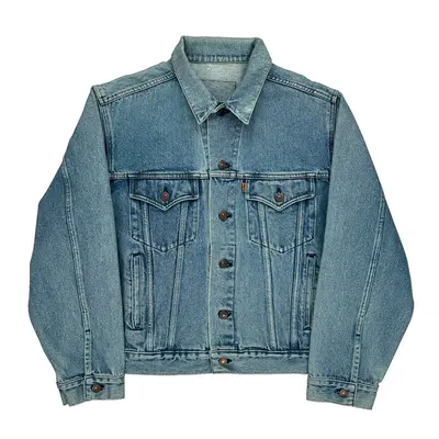 Levis Denim Jacket - Large Blue Denim