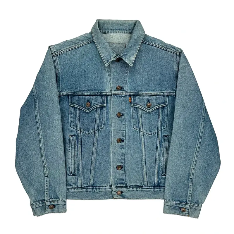 Levis Denim Jacket - Large Blue Denim
