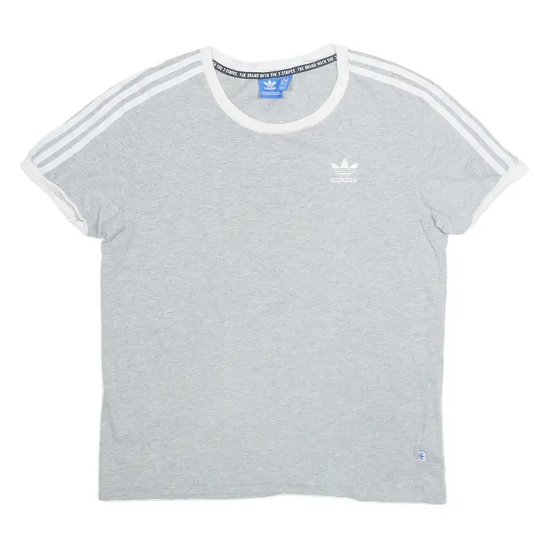ADIDAS Womens T-Shirt Grey S