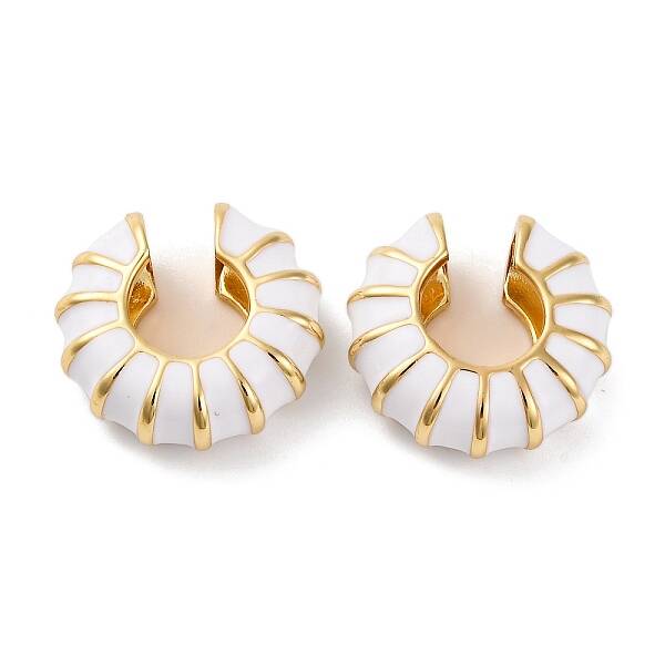 Brass Cuff Earrings for Women