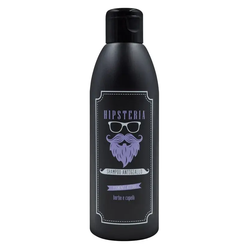 Hipsteria Anti-Yellow Shampoo Beard And Hair 200 Ml