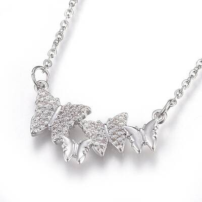 304 Stainless Steel Pendant Necklaces