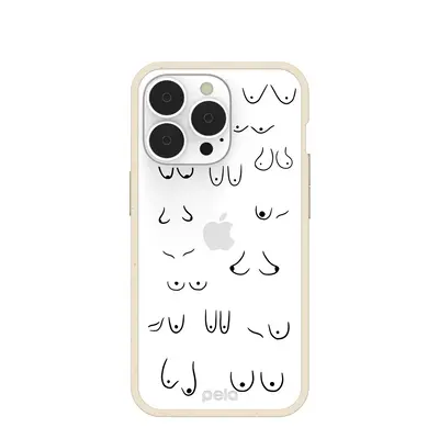 Clear Sister iPhone 13 Pro Case With London Fog Ridge