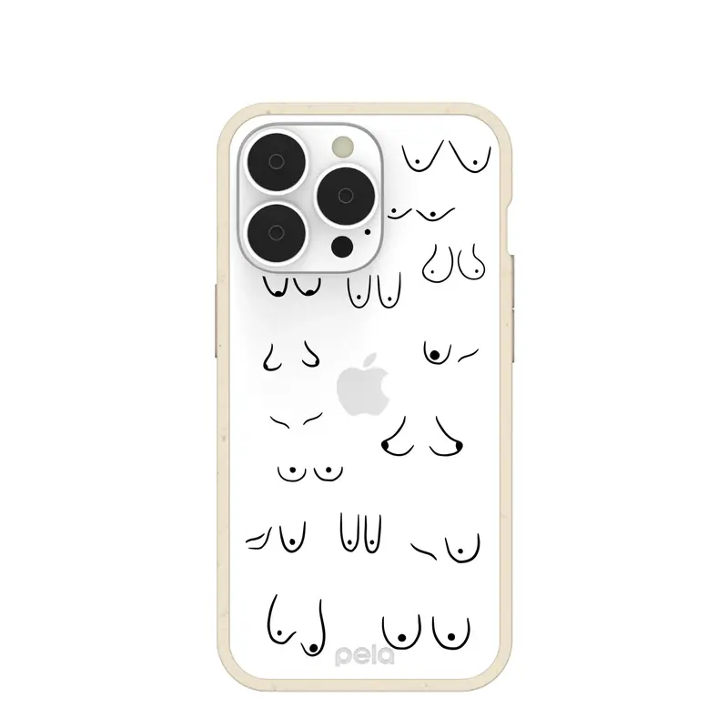 Clear Sister iPhone 13 Pro Case With London Fog Ridge