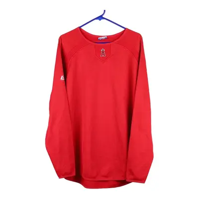 Los Angeles Angels MLB Jersey - XL Red Polyester