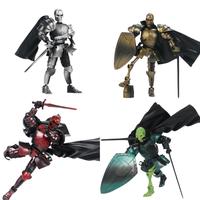 Medieval Knight Design Action Figure, 1 Box Multiple Articulated Robot Model, Action Figure Toy for Teenager & Adults, Home D...