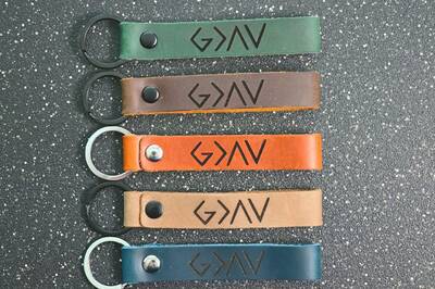 SLIM God is Greater Than The Highs and Lows Keychain
