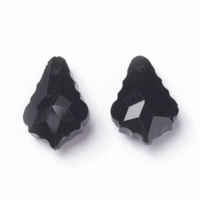 Faceted Glass Pendants