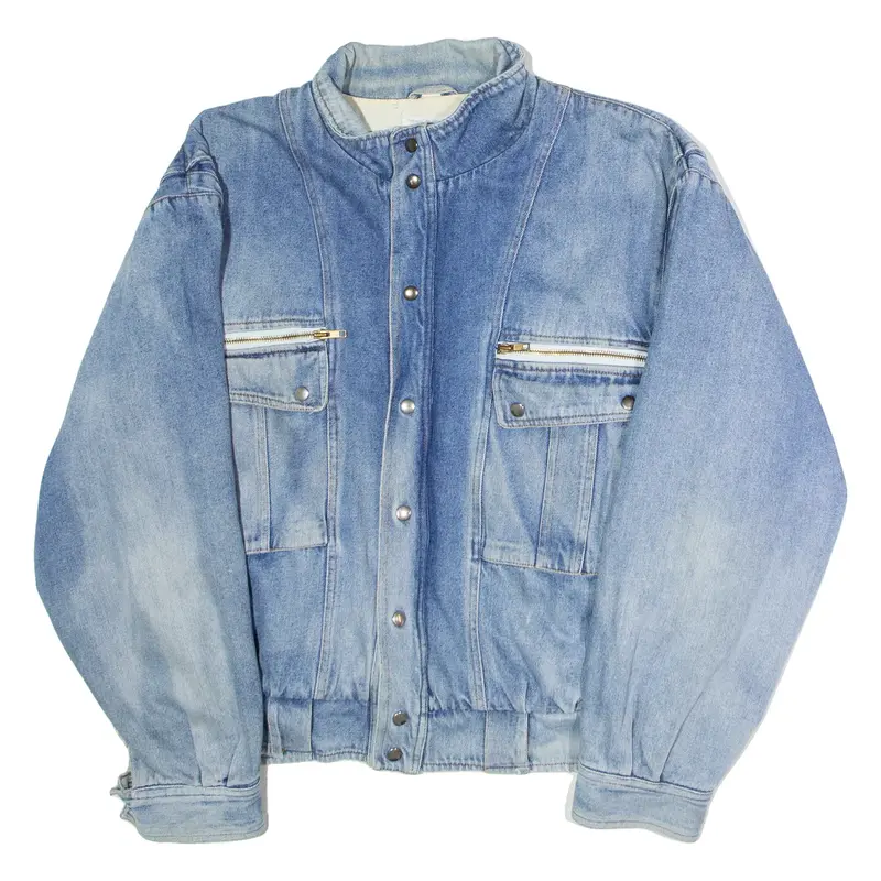 EAGLE FORCE Mens Denim Jacket Blue XL