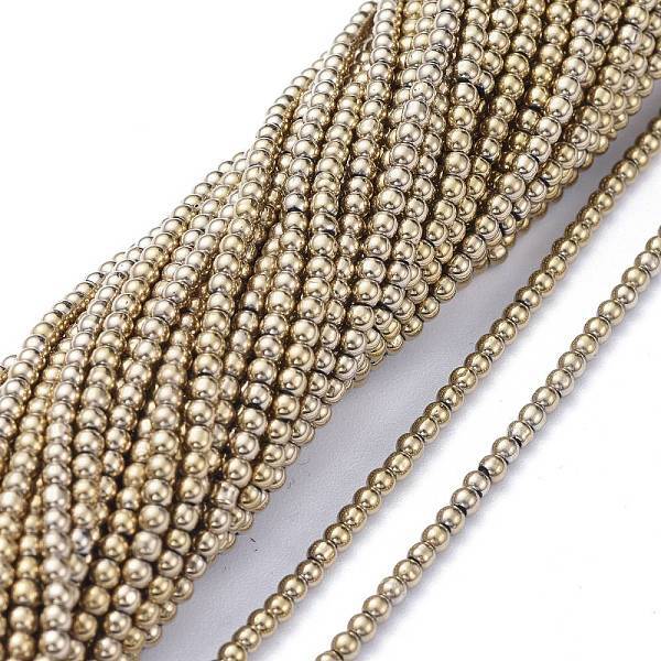 Electroplate Glass Beads Strands