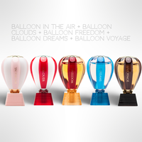 The Balloon Bundle: Balloon In The Air + Balloon Clouds + Balloon Freedom + Balloon Dreams + Balloon Voyage – 5 x 100ml Eau...