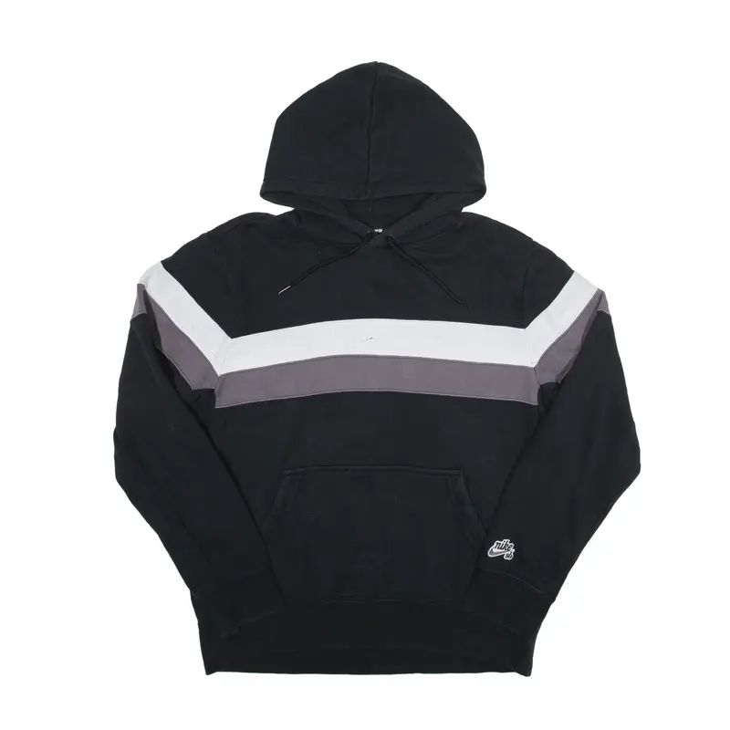 NIKE Skateboarding Hoodie Black Pullover Mens M