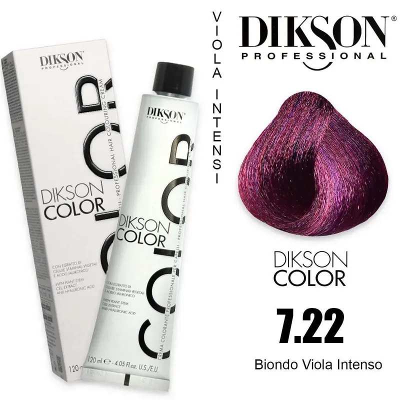 Dikson Color 120 Ml 7.22 Intense Violet Blonde