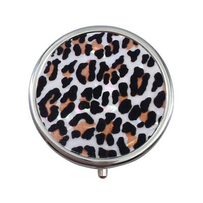 Portable Stainless Steel Pill Box