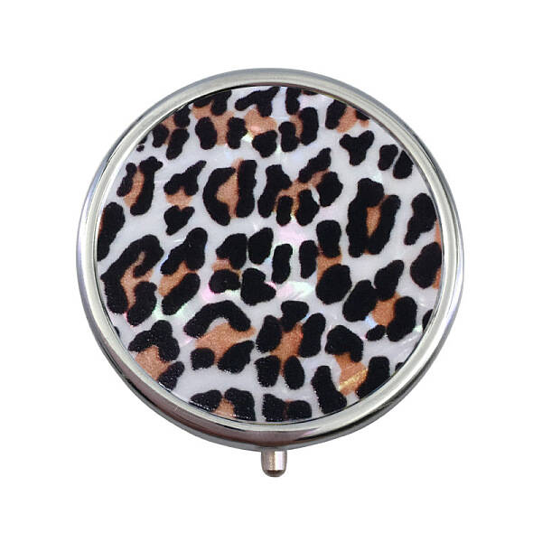 Portable Stainless Steel Pill Box