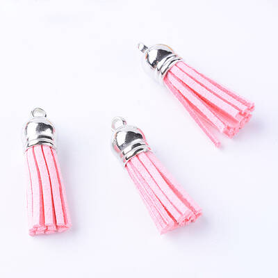 Faux Suede Tassel Pendant Decorations