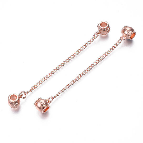 Rack Plating Alloy European Dangle Charms