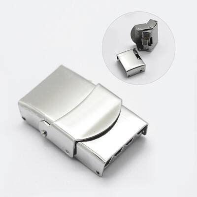 Tarnish Resistant 201 Stainless Steel Watch Band Clasps
